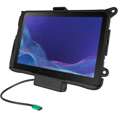 Afbeelding van RAM Mount Powered Dock voor Samsung Tab Active4 Pro &amp; Active USB C