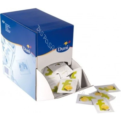 Afbeelding van Duni Verfrissingsdoekjes Lemon (250 Stuks)