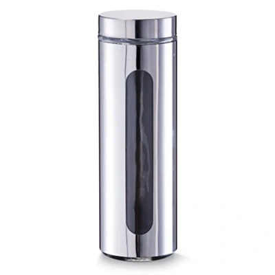 Afbeelding van Voorraadbus chroom Extra Large 1600 ml Zeller