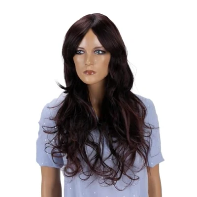 Afbeelding van CAISHA Pruik Volumineus Lang Haar Cosplay Theatershow Chocoladebruin PP8