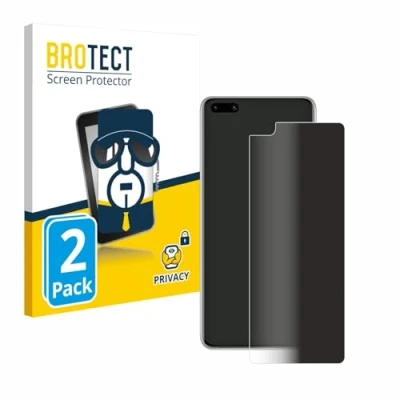 Afbeelding van BROTECT privacy screenprotector voor Huawei P40 Folie Beschermfolie Blauwlichtfilter (2 Stuks)