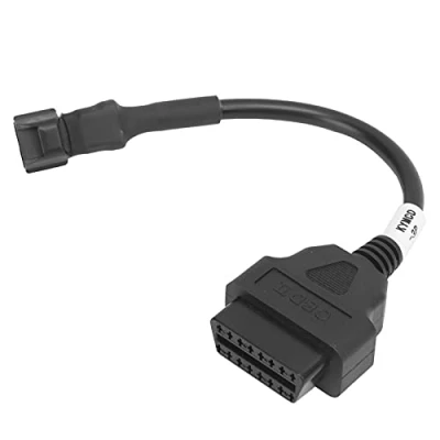 Afbeelding van Diagnostische Kabel voor Motorfietsen, OBD2 diagnosekabel Goede Geleidbaarheid Diagnose adapter Motorfietsen KYMCO 3 pins
