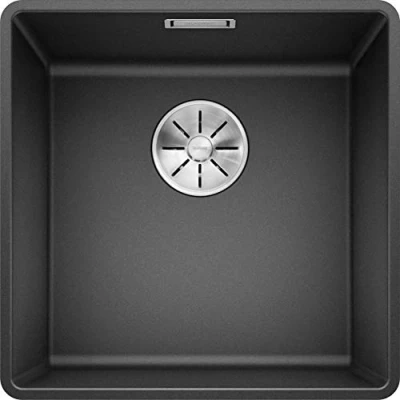 Afbeelding van Blanco spoelbak Subline 400 F vlakbouw Antraciet 523475