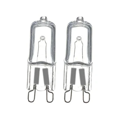 Afbeelding van LEDLUX Halogen G9, G9 halogeenlamp, dimbaar, warmwit 2800 K (28 W, 370 lumen, 2 stuks)
