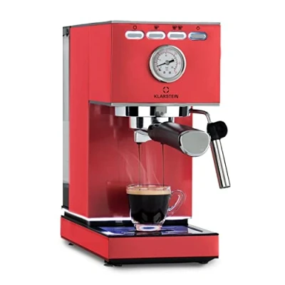 Afbeelding van Pausa Espresso Maker 1350 Watt 20 Bar Druk Waterreservoir: 1,4 Liter Roestvrij Staal