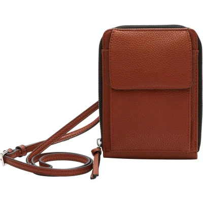 Afbeelding van s.Oliver Schoudertas Crossover Bag Cognac Bruine