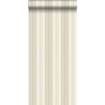 Afbeelding van Leen Bakker ESTAhome Behang Strepen 53cm X 10,05 M Bruin Vlies