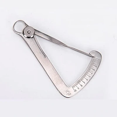 Afbeelding van Dental Gauge Caliper Tandarts Tools Tandheelkundige Remklauw Voor Metal/Wax Lab Tool(Size:prima)