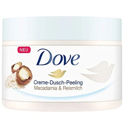 Afbeelding van Dove Body Scrub Macadamia &amp; Rice Milk 225 ml