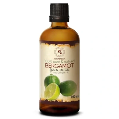 Afbeelding van Bergamot Olie Essentiële 100ml 100% Puur &amp; Natuurlijk Aromatherapie Geurolie Geurverspreider Ontspanning Toevoegen aan Bad Cosmetica Massage Wellness Aroma Lamp Of Elektrische Diffuser