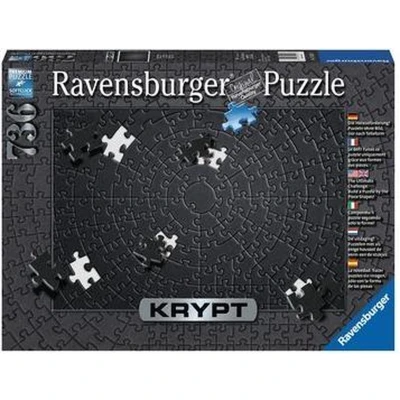 Afbeelding van RAVENSBURGER Puzzel 736 stukjes Krypt Black