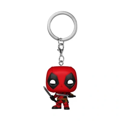 Afbeelding van Funko POP! Sleutelhanger: Deadpool &amp; Wolverine Novelty Sleutelhanger Verzamelbaar Minifiguurtje Vuller Cadeau Idee Officiële Merchandise Filmfans Rugzak Decoratie