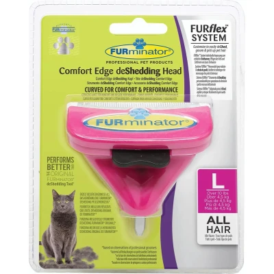 Afbeelding van FURminator DeShedding Tool Head voor katten FURflex, alle haarkatten meer dan 4,5 Kg