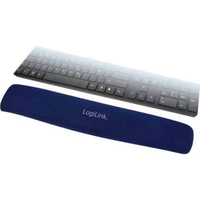 Afbeelding van LogiLink ID0045 toetsenbordaccessoire polssteun blauw