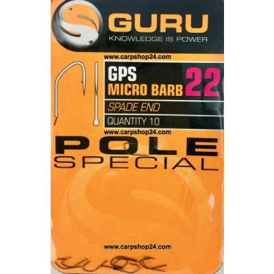 Afbeelding van Guru GPS Micro Barbed Spade End Pole Special (10pcs) Maat : 22