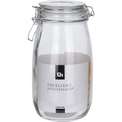 Afbeelding van Voorraad pot met deksel 1500 ML