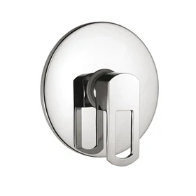 Afbeelding van Huber Dado Cascade Afdekset douchemengkraan Chroom DC.000300.21