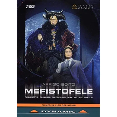 Afbeelding van Dimitra Theodossiou, Ferruccio Furlanetto, Giuseppe Filianoti Boito: Mefistofele (DVD)