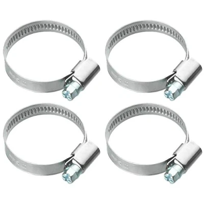 Afbeelding van Cornat Slangklem Ø 25 40 mm spanwijdte 9 bandbreedte 4 stuks in set van roestvrij staal/slangklem/slangbevestiging / T3083040