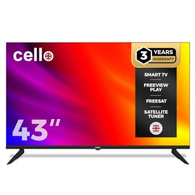 Afbeelding van Cello 43&quot; Smart TV LG WebOS Full HD Fernseher mit Triple Tuner S2 T2 FreeSat Bluetooth Disney+ Netflix Apple TV+ Prime Video Hergestellt in Europa