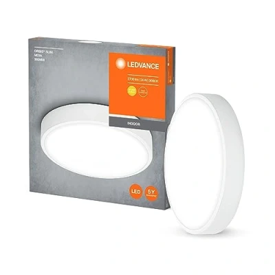 Afbeelding van LEDVANCE ORBIS Slim Moia plafondlamp, wit, 24W, 2600lm