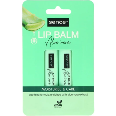 Afbeelding van 6x Sence Lippenbalsem Aloë Vera 2 stuks