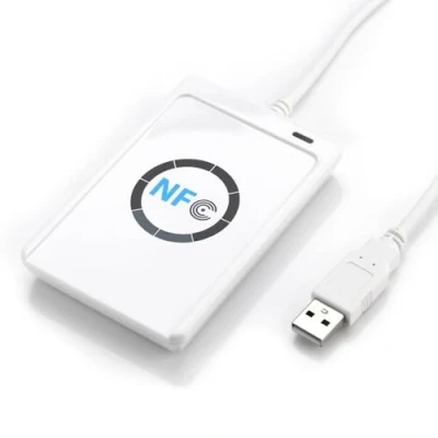 Afbeelding van NFC lezer, RFID lezer schrijver ACR122U ISO 14443A / B + software, smartcardlezer