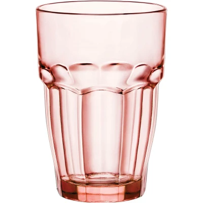 Afbeelding van Glas Bormioli Rocco Rock Bar Oranje 370 ml (6 Stuks)