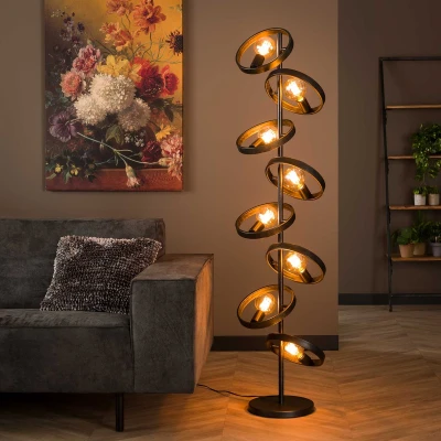 Afbeelding van AnLi Style Vloerlamp 8L hover