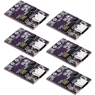 Afbeelding van 6 stuks type C PD/QC/AFC snellaaddecoy triggermodule, ondersteuning 5V 9V 12V 15V 20V vaste spanningsuitgang, Decoy Fast Charge Trigger module