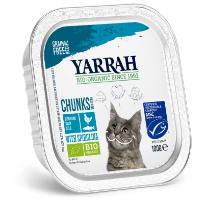 Afbeelding van Yarrah Kat alucup kip vis eko 100 g
