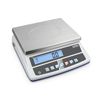Afbeelding van KERN FCD 30K 2 Tafelweegschaal (weegbereik 30 kg, afleesbaarheid 1 g, weegplaat 230x300 cm, pakketweegschaal, geïntegreerde accu)