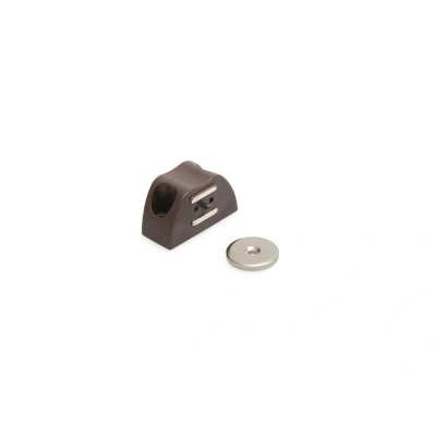 Afbeelding van DX Magneetsnapper MC 9 Hoekmodel 4kg 32x15mm Opschroevend Kunststof/Kunststof Bruin 94A3B