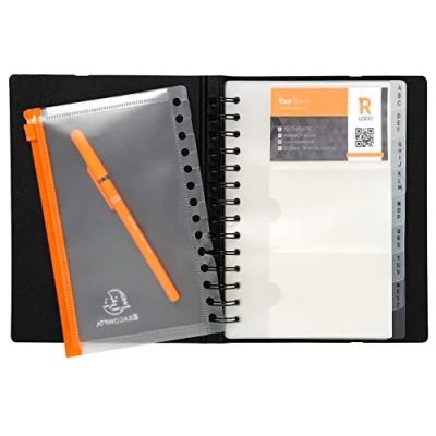 Afbeelding van Navulling 10 st. exactive® pochet voor visitekaart 19x12,5cm