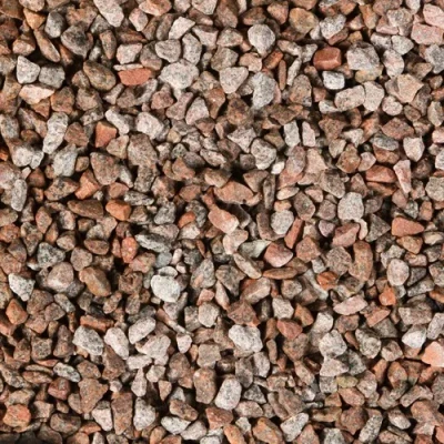 Afbeelding van 35 stuks! Graniet split rd/grijs 8/16 mm 20 kg Gardenlux