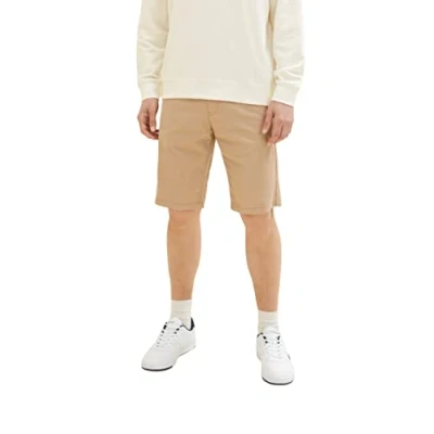 Afbeelding van TOM Tailor Bermuda Shorts, Heren, Maat: 40, Desert fawn