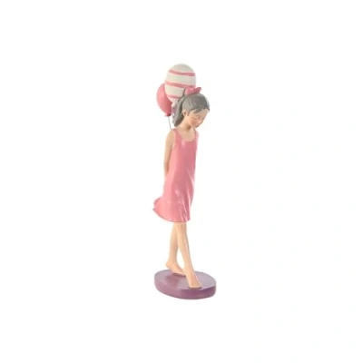 Afbeelding van Decoratieve figuren Home ESPRIT Roze Mauve chica 7 x 11 27 cm