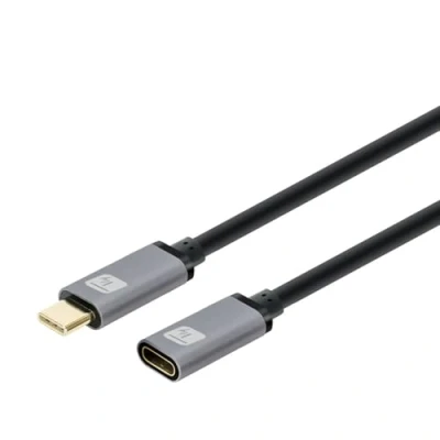 Afbeelding van TECHLY 364361 USB 3.2 Gen 2 C™ M/F Thunderbolt 3 E mark 1m zwart