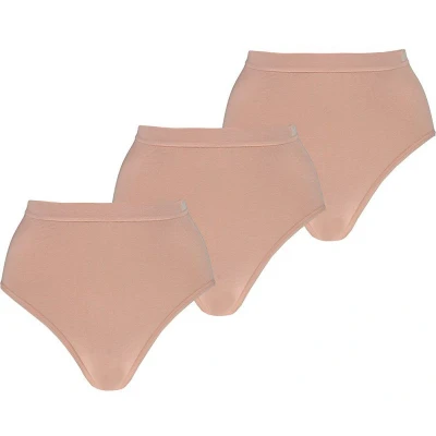 Afbeelding van Apollo high waist slip met bamboe (set van 3) beige