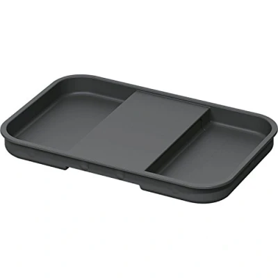 Afbeelding van NINKA Enkel deksel een2top klein, dekselplaat voor afvalcontainer 4,2/5,5/8 liter, kunststof donkergrijs