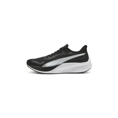Afbeelding van Puma Unisex Pounce LITE Road hardloopschoen, Zwart Wit, 9.5 UK, 44 EU