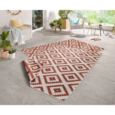Afbeelding van Binnen en Buitenkleed Malta Terra 240x340cm Meerkleurig 123vloerkleed.nl is de online webshop voor vloerkleden woonaccessoires.