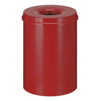 Afbeelding van Papierbak vlamdovend 30ltr rood