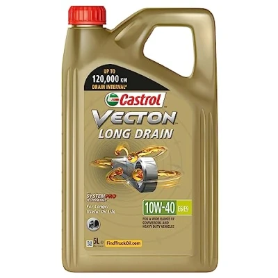 Afbeelding van Motorolie Castrol Vecton Long Drain 10W 40 E6/E9 5L 15B34C