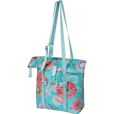 Afbeelding van Basil Bloom Field enkele fietstas/ shopper BikeTotaal.nl Blauw