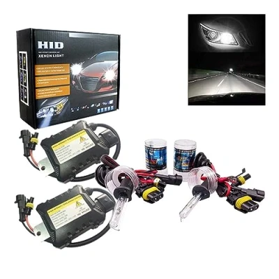 Afbeelding van PolarLander 1 Paar CANBUS HID Xenon Kits Auto Koplamp Slanke Ballast Lamp Conversie H1 Kleurtemperatuur 6000 K
