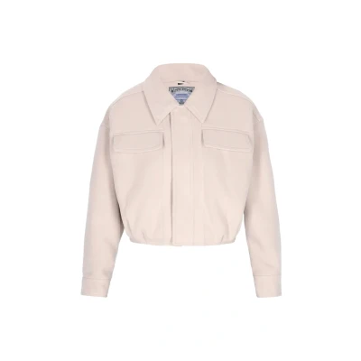 Afbeelding van Dreimaster Lichte jas, Dames, Maat: 34, Offwhite
