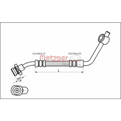 Afbeelding van Remslang METZGER 4112529