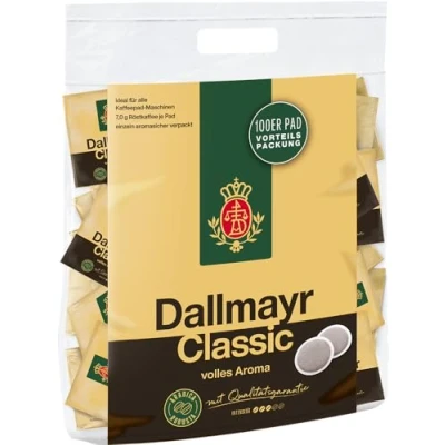 Afbeelding van Dallmayr Classic Megazak Koffiepads 8 x 100 stuks