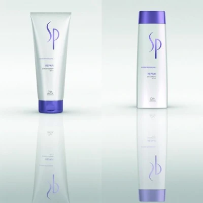 Afbeelding van Wella SP Repair Conditioner 200ml + Shampoo 250ml bundel/set/pakket Haibu by Kapperskorting.com